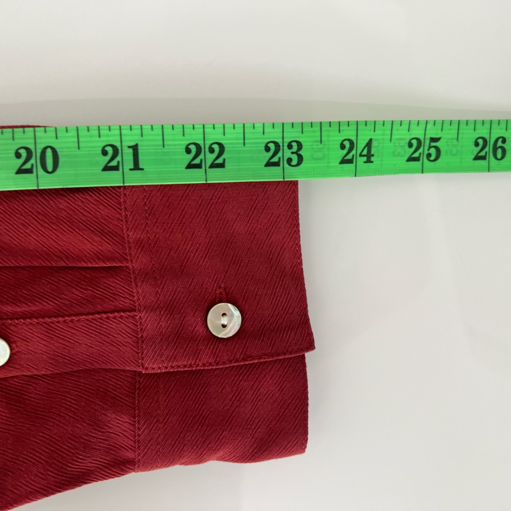 NEW / Madewell v-Neck button up shirt - Picture 7 of 7